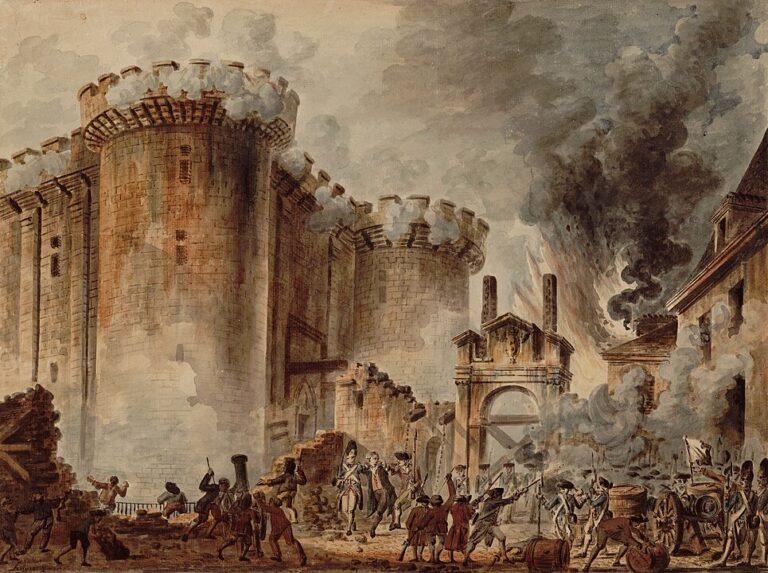 Toma de la Bastilla, un momento crucial de la Revolución Francesa