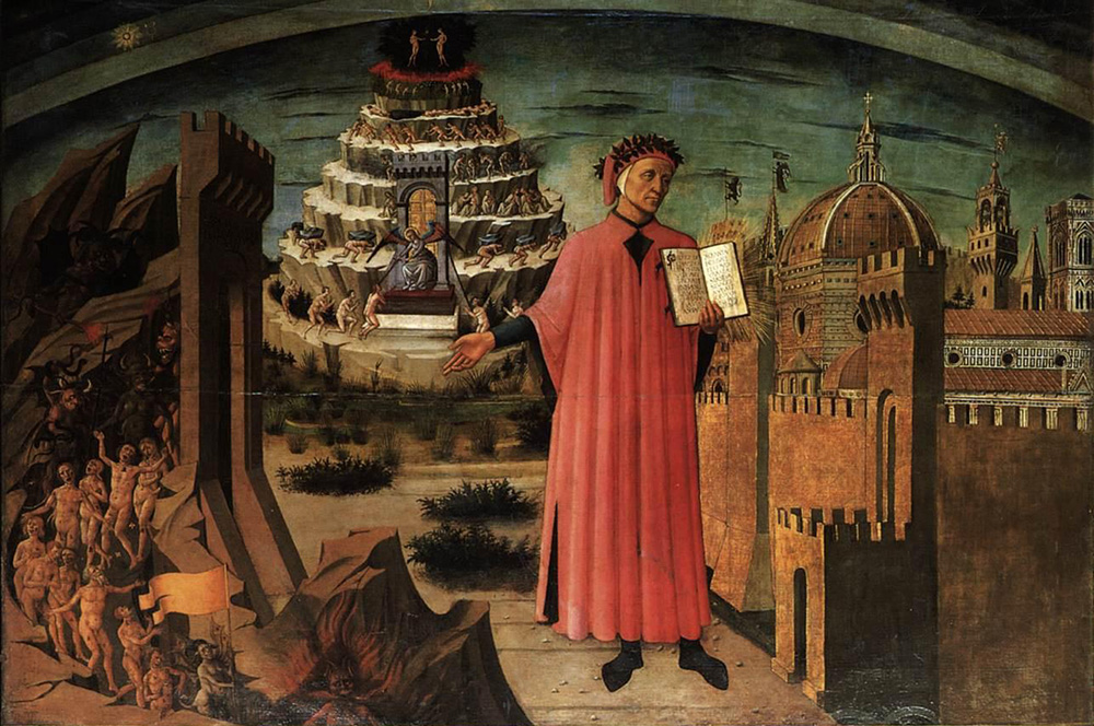 Dante Alighieri y su poema.