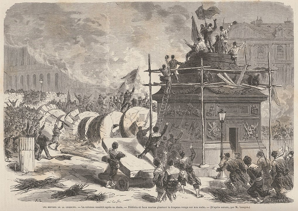 París durante la Comuna, Le Monde Illustré, mayo de 1871.
