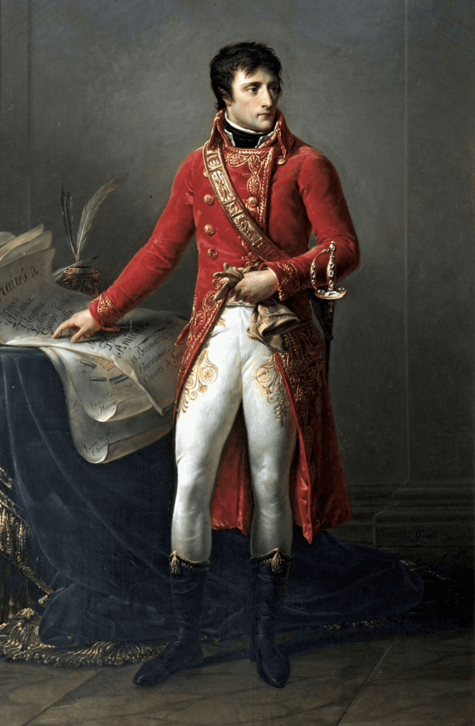 Napoleón como primer cónsul, por Antoine-Jean Gros (1802).
