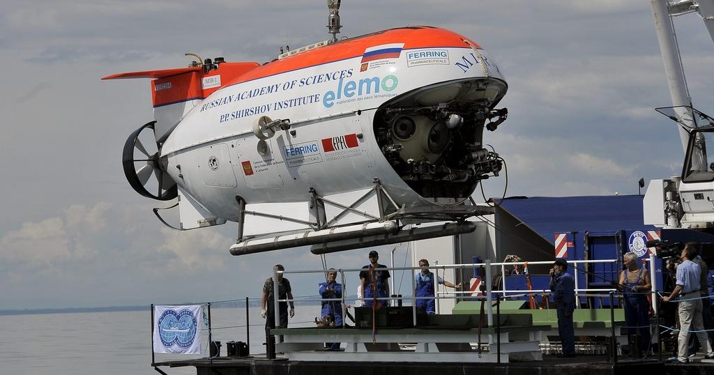 Un submarino como los Mir utilizados por el proyecto ELEMO. Dos pasajeros más el piloto, pueden embarcarse en esta máquina de 18,6 toneladas que puede sumergirse a 6.000 metros de profundidad, con una autonomía de 24 horas.
