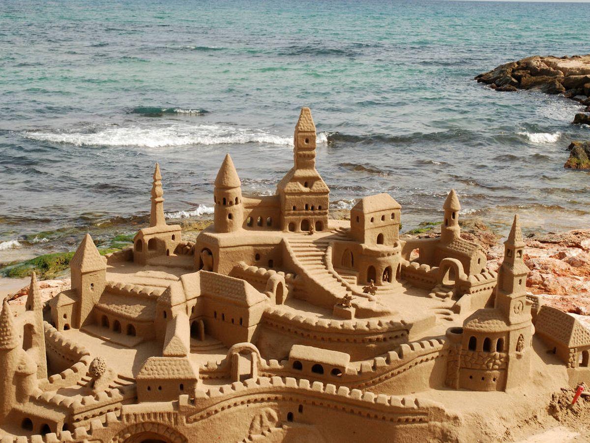 Imagen sobre cómo hacer un castillo de arena perfecto