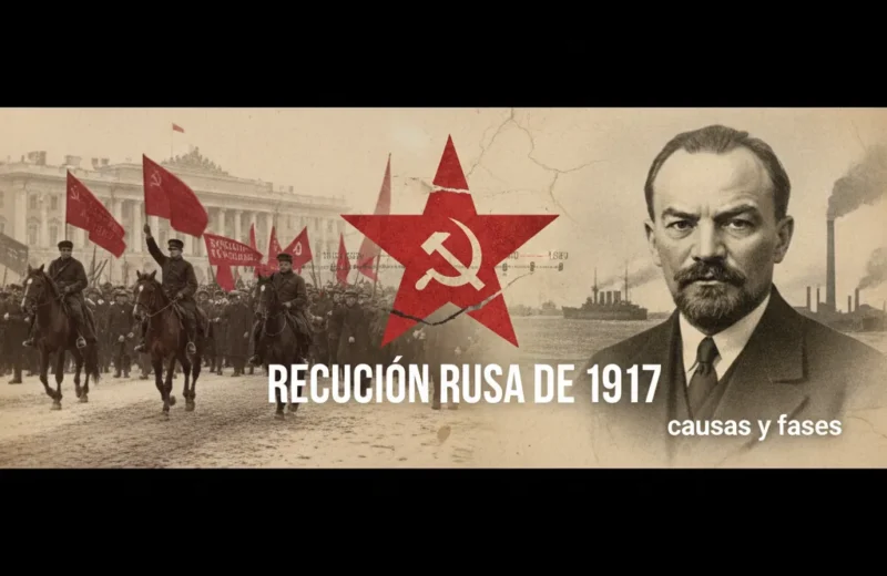 Revolución Rusa de 1917: causas y fases