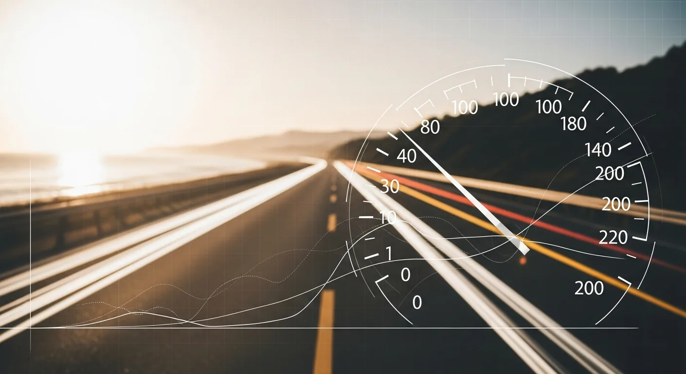 Concepto de derivada explicado con analogía de velocidad en un viaje en coche.